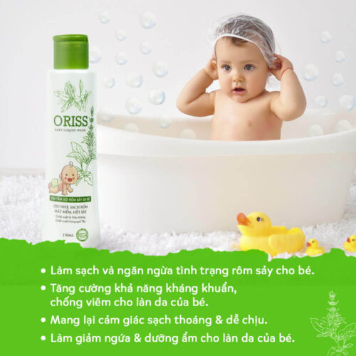 Công dụng của sản phẩm Oriss Baby
