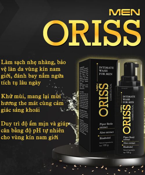 Dung dịch vệ sinh nam Oriss