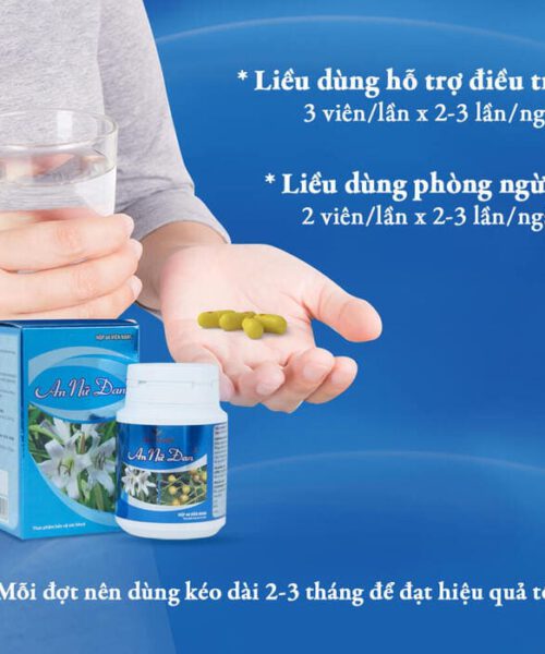 cách dùng viên uống An nữ đan