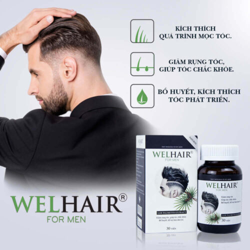 công dụng của sản phẩm Welhair for Men