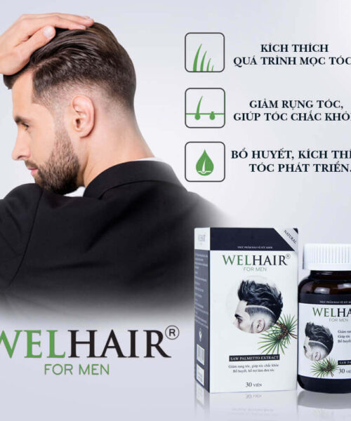 công dụng của sản phẩm Welhair for Men