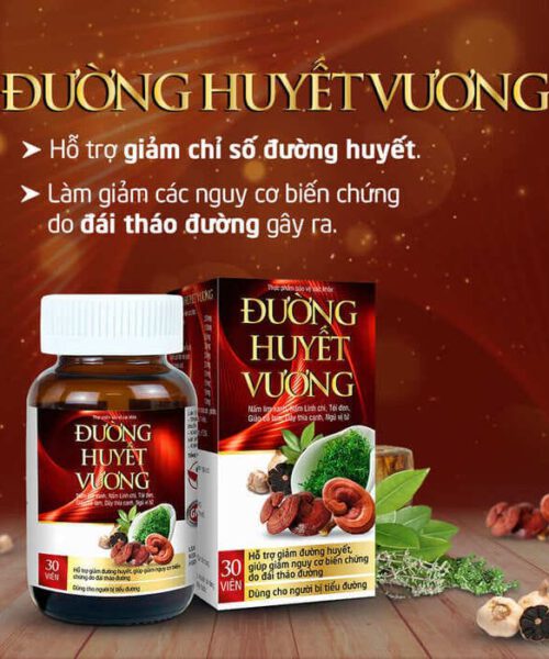Viên uống Đường Huyết Vương - Hộp 30 viên - Hình ảnh 3