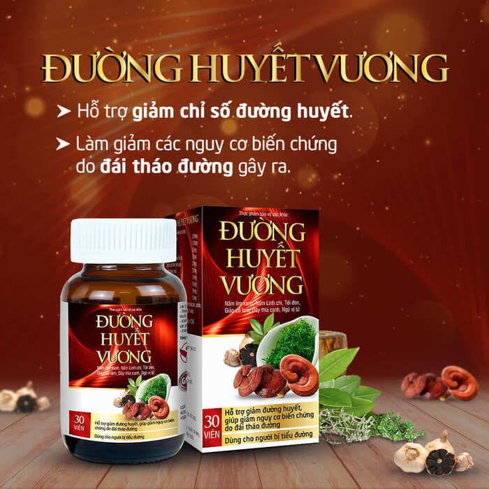 Viên uống Đường Huyết Vương - Hộp 30 viên - Ảnh 3