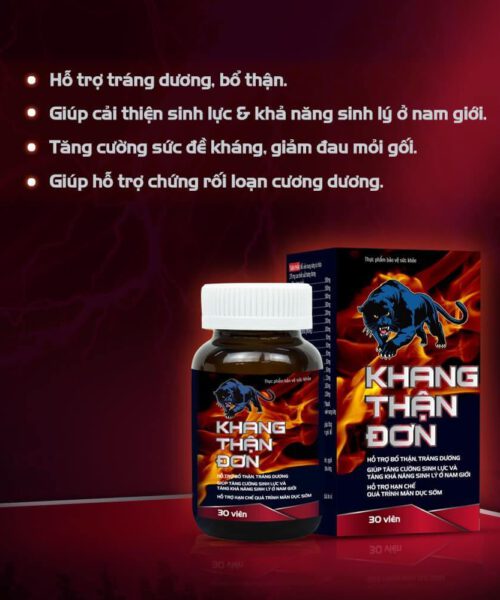 công dụng của sản phẩm khang thận đơn