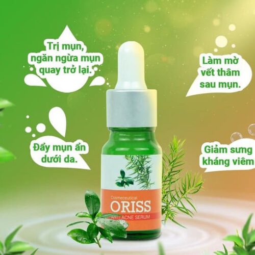 công dụng của serum mụn Oriss