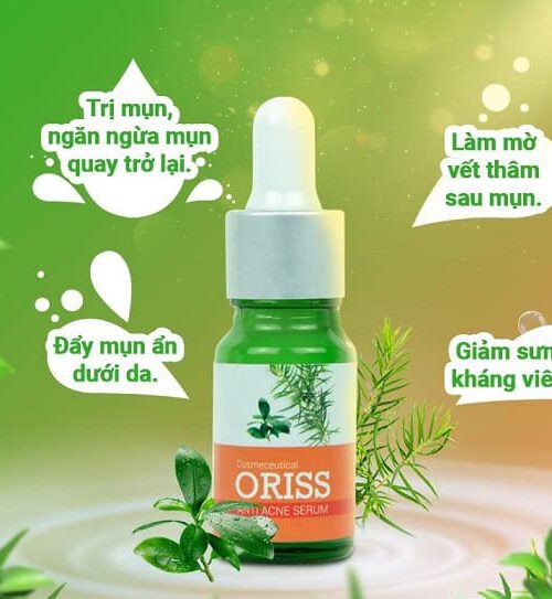 công dụng của serum mụn Oriss
