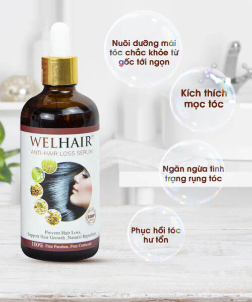 công dụng của serum welhair