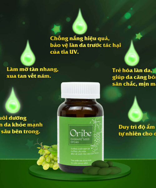 công dụng của viên uống Oribe