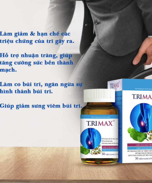 công dụng của viên uống Trimax