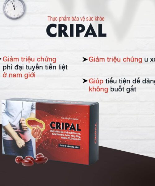 công dụng viên uống Cripal