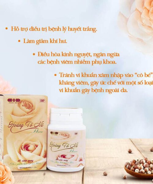 công dụng viên uống Hoàng tố nữ