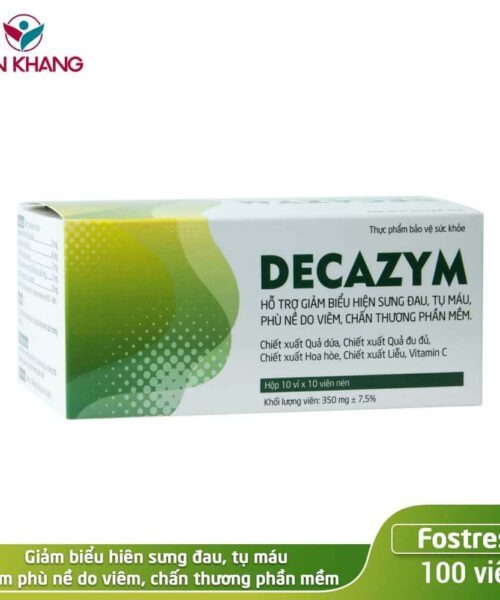 hộp sản phẩm decazym