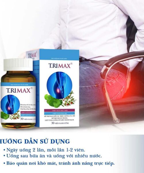 hướng dẫn các sử dụng viên uống Trimax
