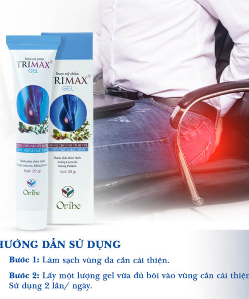hướng dẫn cách dùng gel trimax