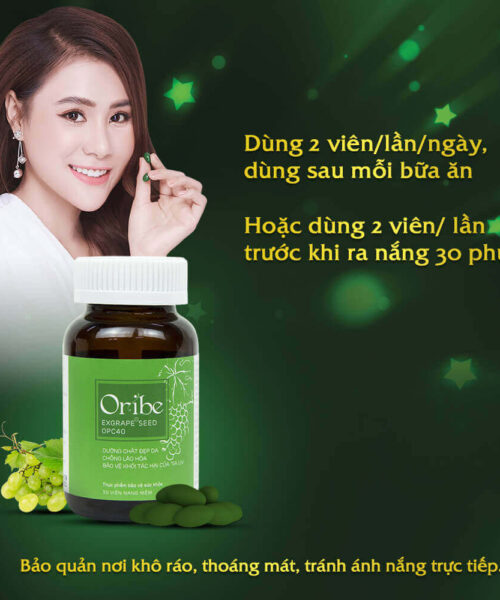 hướng dẫn dùng viên uống Oribe
