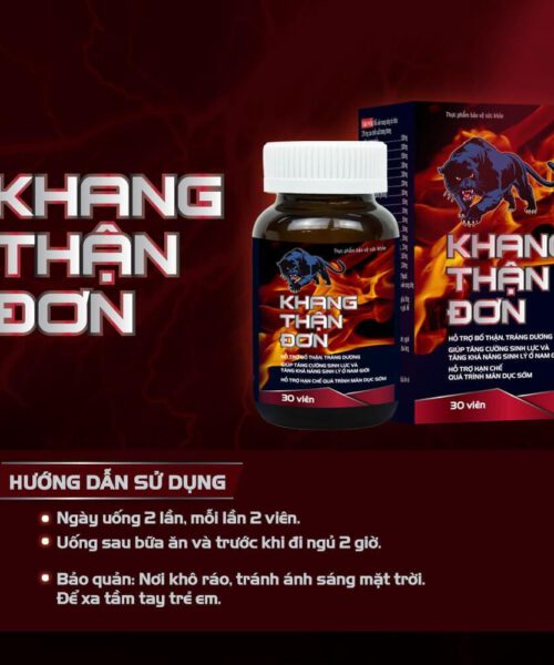 hướng dẫn sử dụng Khang thận đơn