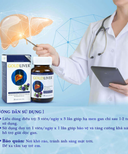 hướng dẫn sử dụng viên uống GoldLiver