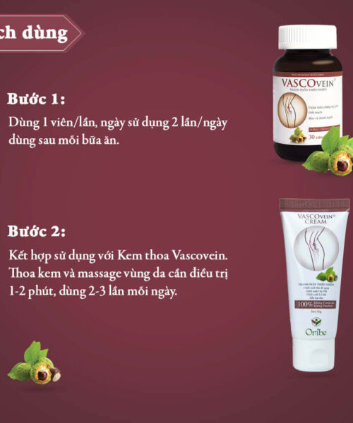 hướng dẫn sử dụng viên uống Vascovein