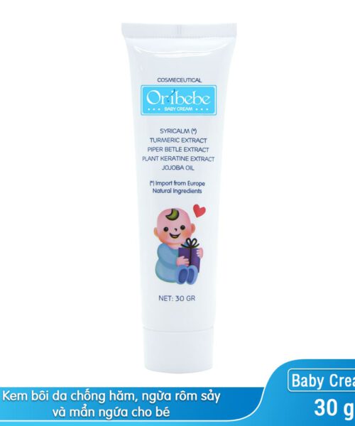 sản phẩm kem em bé Oribebe