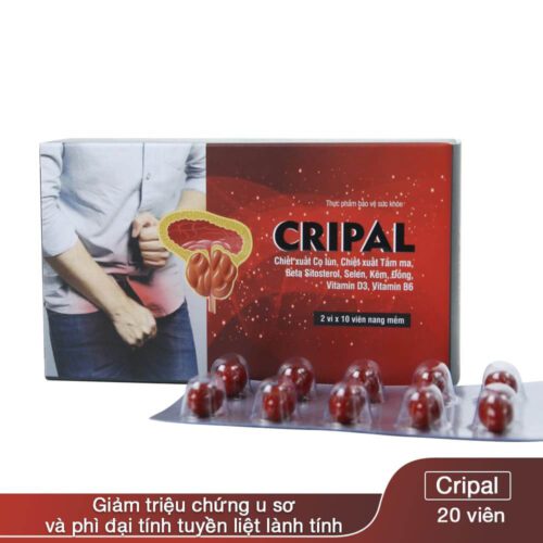 sản phẩm viên uống Cripal