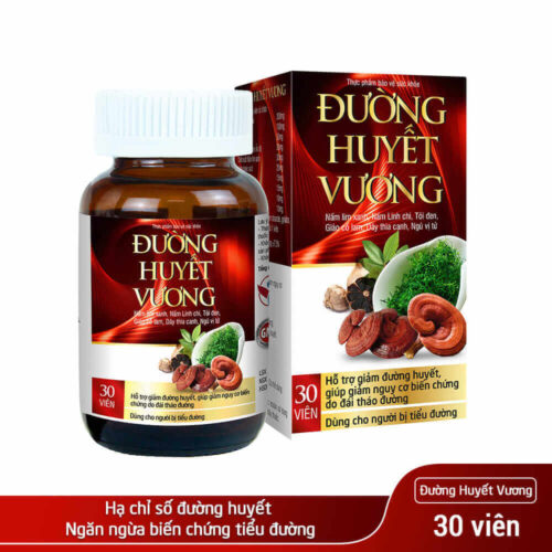 sản phẩm viên uống đường huyết vương