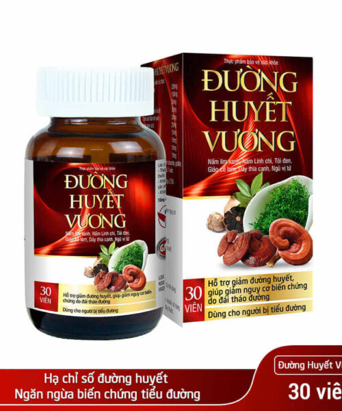 sản phẩm viên uống đường huyết vương
