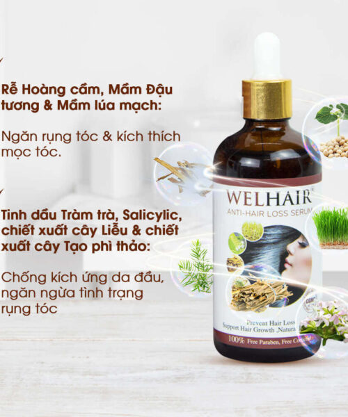 thành phần có trong serum welhair