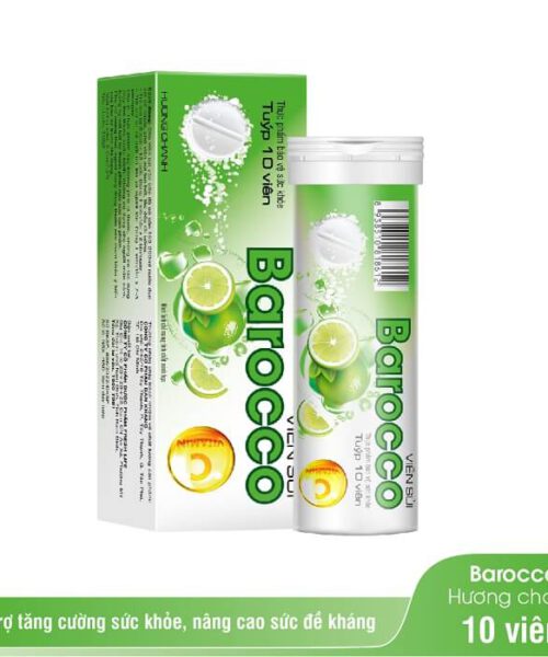 viên sủi Barocco hương chanh