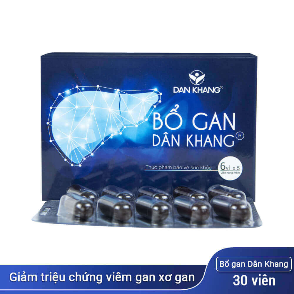 viên uống Bổ gan Dân Khang
