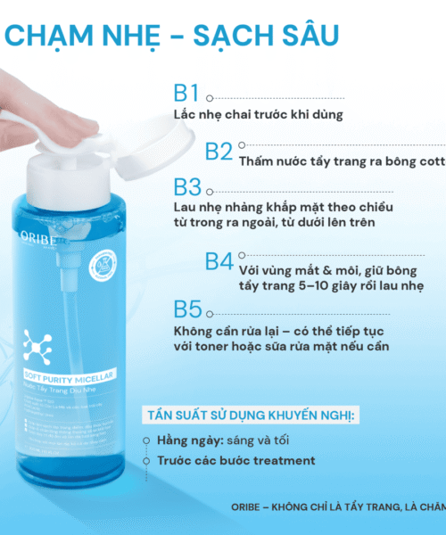 SOFT PURITY MICELLAR - 300ml - Hình ảnh 5