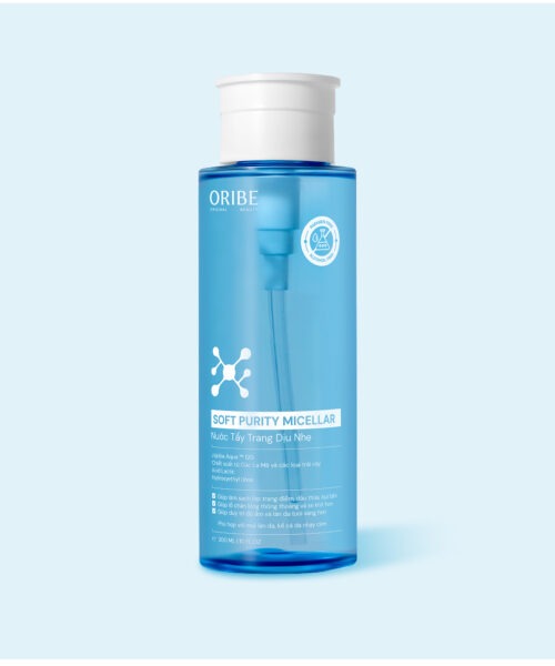 SOFT PURITY MICELLAR – Nước tẩy trang dịu nhẹ giúp làm sạch bụi bẩn, dầu thừa, make up mà vẫn giữ lại độ ẩm trên da (300ml)