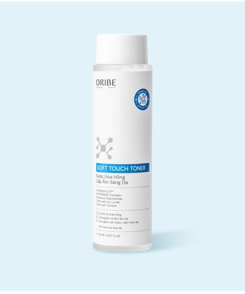 SOFT TOUCH TONER – Nước hoa hồng cấp ẩm, làm sáng, dịu da và hỗ trợ se khít lỗ chân lông, làm mờ thâm nám (150ml)