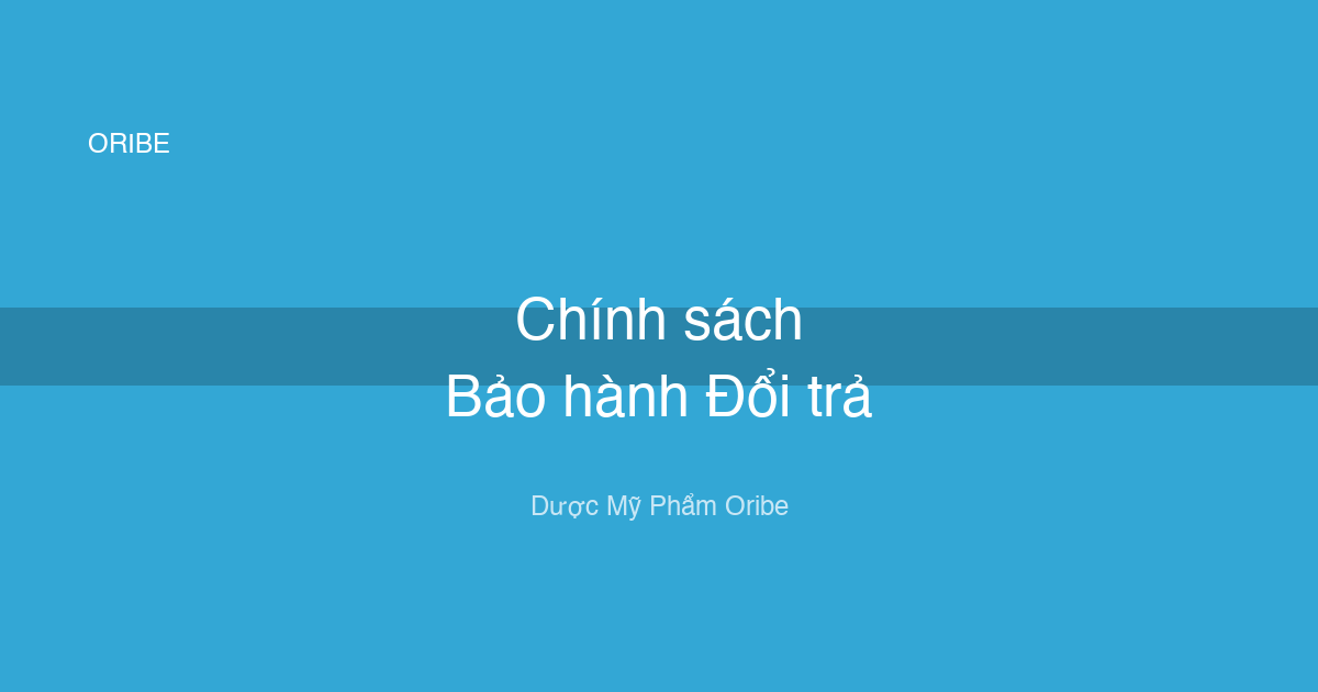 chinh sach bao hanh
