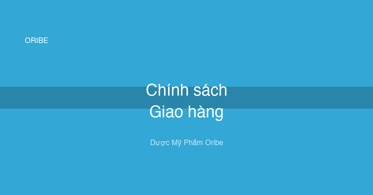 chinh sach giao hang